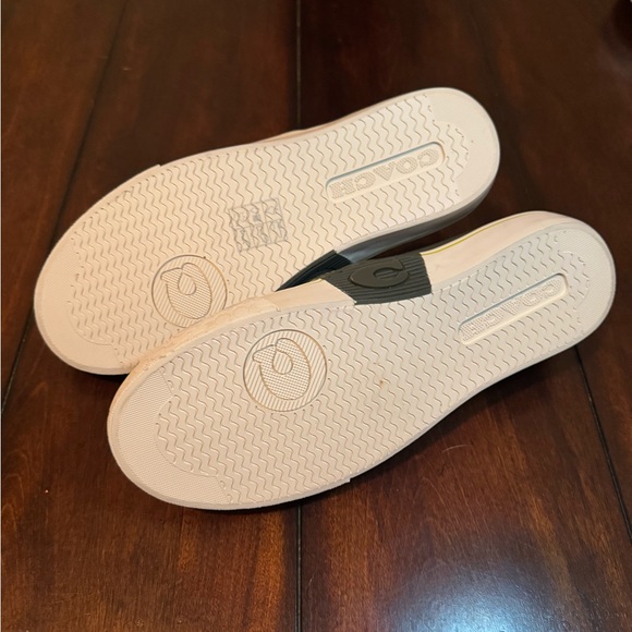 Coach Men’s Printed Pebble Slip-On Skate Sneaker Army Green 9D (EUR 42) - Picture 7 of 9